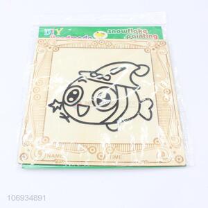 Best Sale Cute Cartoon Handmade Diy Snow Mud Painting Board Kids Educational Toy