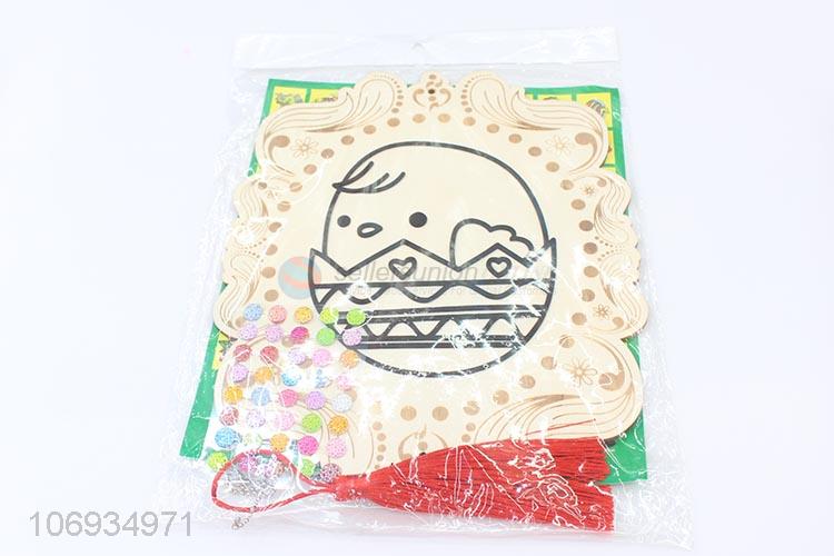 Suitable Price Kids Educational Toy Handmade Diy Snow Mud Painting Board With Clay And Chinese Knot