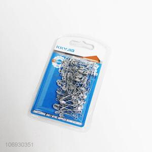 Quality guaranteed 70pcs standard metal silver safety pin