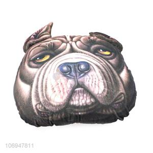 New design 3D American bully pitbull print car throw pillow car bolster