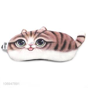 Promotional cute 3D cartoon cat printed sleeping mask sleeping <em>eyeshade</em>