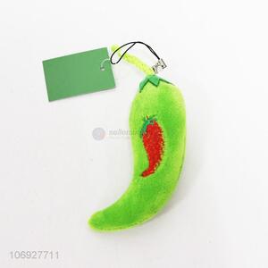 Best Sale Cute Vegetable Chili Plush Ornaments Bag Pendant