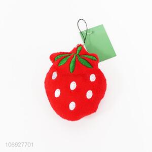 Factory Price Plush Pendant Cartoon Fruits Ornaments Bag Pendant
