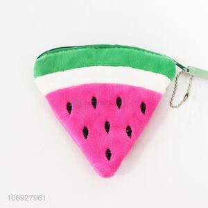Custom Fruit Design Watermelon Shape Key Holder Coin Purse