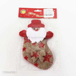 Hot selling <em>Father</em> <em>Christmas</em> stocking pendant festival decorations