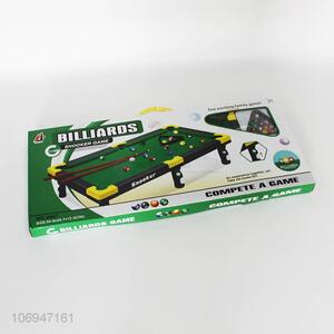 New Design Flocking Billiards Mini Desktop Billiards Toy