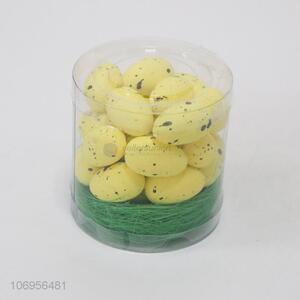 High quality colorful foam Easter eggs and grass for decoration