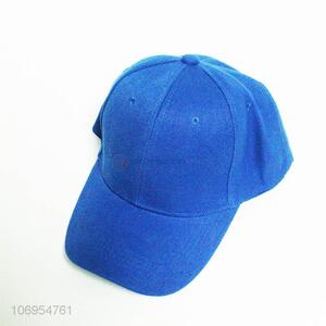Customized logo solid color polyester baseball hat baseball cap