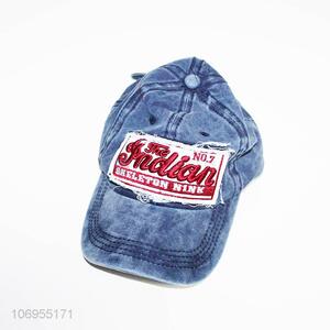 Low price popular cotton jean <em>baseball</em> <em>caps</em> for adults