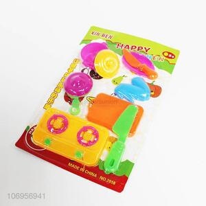 Good quality kids pretend play toy plastic <em>cooking</em> tool set