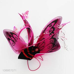 Good quality costume party decoration butterfly wing set for girls