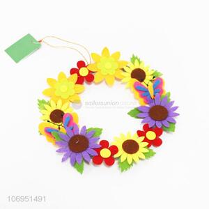 Wholesale Handmade Felt Wreath Decorative Ornament