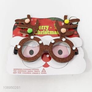 New Party Supply Christmas Decoration Reindeer Shaped Glasses