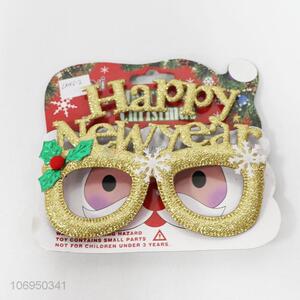 Hot Selling Party Props Happy New Year Christmas Eye Glasses
