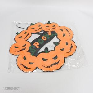 Wholesale price Halloween door decoration hanging pumpkin ornament