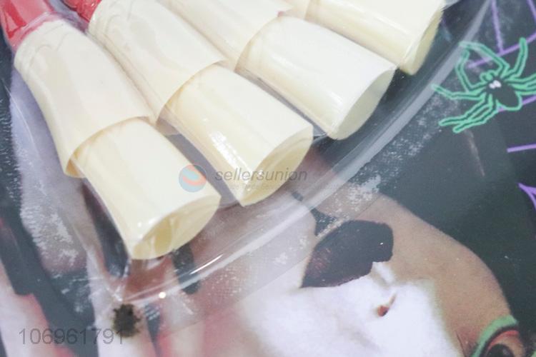 10pc女巫手指 +2假牙