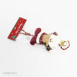 Promotional cute hanging Christmas doll toy for decoration