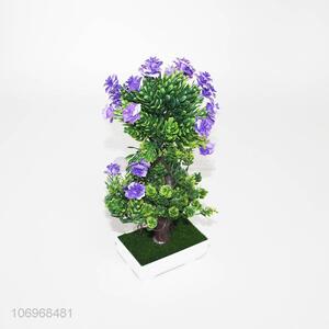 Competitive price garden decoration artificial bonsai false plant