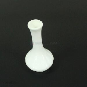 China supplier restaurant decoration garlic shape ceramic flower vase