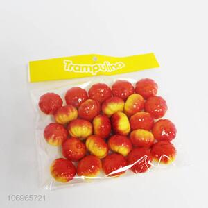 High Quality 25 Pieces Plastic Artificial Fruit