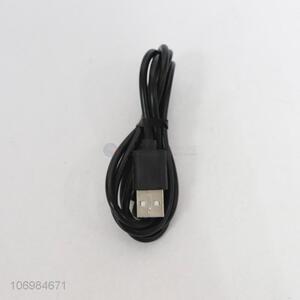 Hot selling black 1m usb data line usb cable for mobile phone