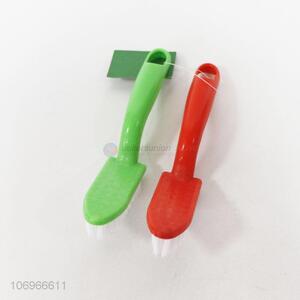 Good Quality 2 Pieces Colorful Plastic Shoe Brush