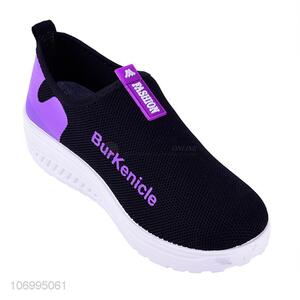 High quality women summer breathable slip-on shoes with custom logo