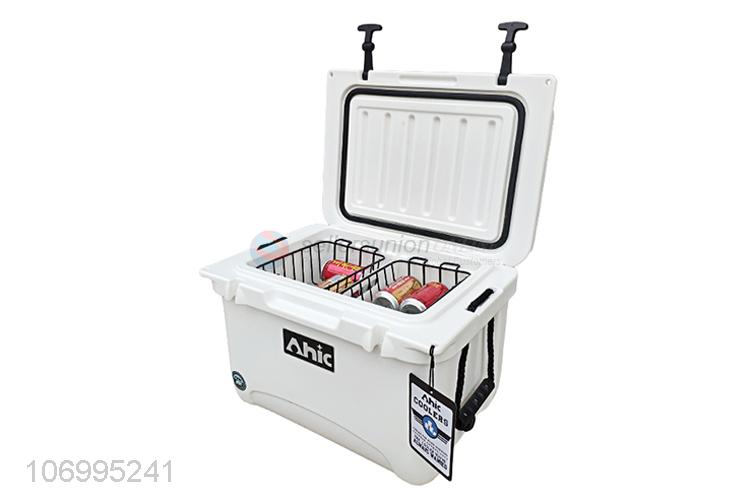 Popular products 25L food grade enviromental material insulated box cooler box