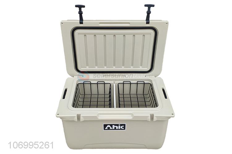 Excellent quality 45L food grade enviromental material insulated box cooler box