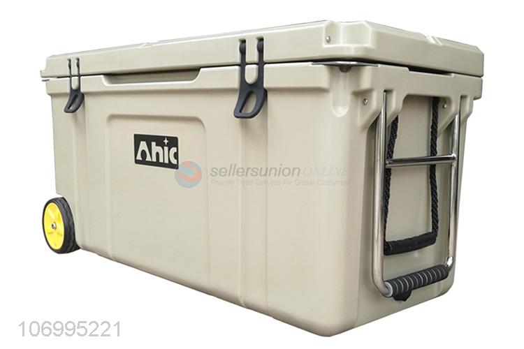 Premium quality 120L food grade enviromental material insulated box cooler box