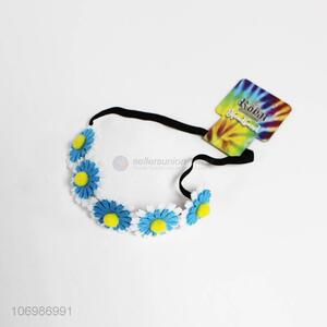 New fashion beautiful chrysanthemum bridal wedding floral hair elastic headband