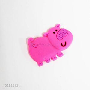 Cartoon Pig Silicone Fridge Magnet