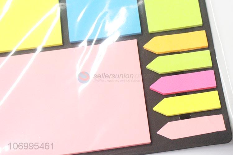 Popular Colorful Fluorescent Paper Sticky Note Pad