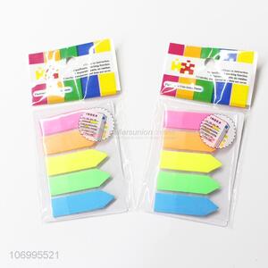 Custom Five Color Pointed Indexing Arrow Sticky Note