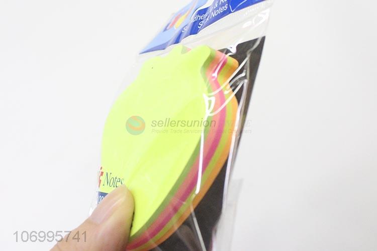 Unique Design Fruit Shape Colorful Self-Adhesive Sticky Note