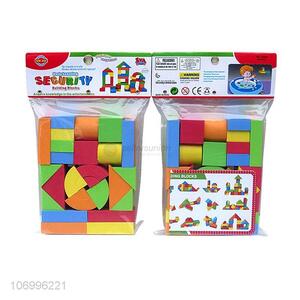 New style 30pcs colorful EVA building blocks toddler educational toys