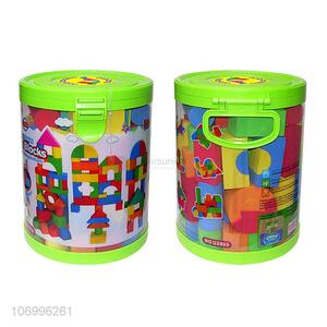 Competitive price 95pcs children intelligent toys colorful EVA building blocks