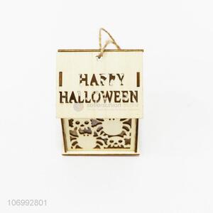 Low price led light up wooden <em>Halloween</em> house lamp <em>Halloween</em> <em>crafts</em>