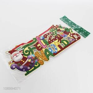 New products festival decoration Merry Christmas foam banner pendant