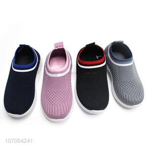 Best Sale Comfortable Children Flyknit Casual Sneakers Kids Sport Shoes