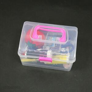 Promotional price plastic storage box packaging portable needle&thread set