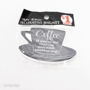 New product ceramic mug coffee cup shaped <em>fridge</em> <em>magnets</em>