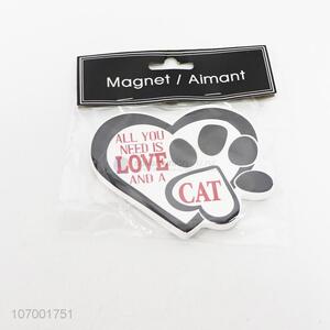 Popular stylish souvenir heart shaped ceramic fridge magnet