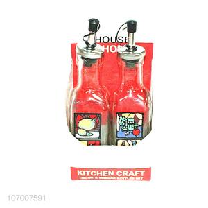 Good Quality 2 Pieces Condiment Bottle Set