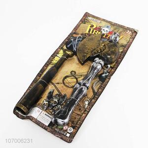 Custom Plastic Pirate Axe Pirate Accessories Set Toy