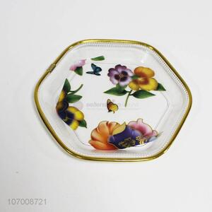 Good Quality Plastic Plate Fashion Snack Plate