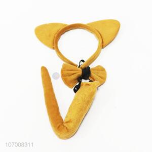 Competitive Price Party Cosplay Animal Ear Party Headband Bow Tails Set