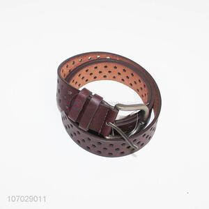 Custom Metal Buckles Fashion Luxury <em>Men</em> Pu <em>Leather</em> <em>Belt</em> With Pin