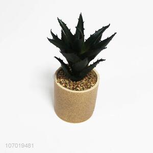 Customized decoration home garden artificial mini plants bonsai