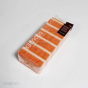 Good quality durable 6pcs kitchen cleaning sponge